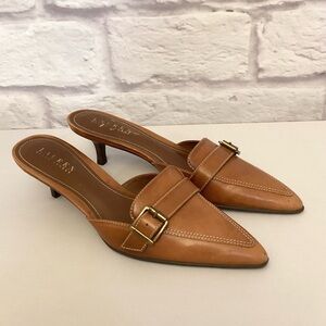 Lauren Ralph Lauren Tan Mules